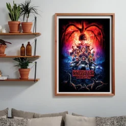 Clementoni Football|Vintage|Stranger Things - 1000 pièces