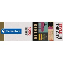 Clementoni Football|Vintage|Style In The City - Berlin - 1000 pièces