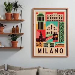 Clementoni Football|Vintage|Style In The City - Milano - 1000 pièces