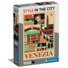 Clementoni Football|Vintage|Style In The City - Venezia - 1000 pièces