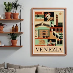 Clementoni Football|Vintage|Style In The City - Venezia - 1000 pièces