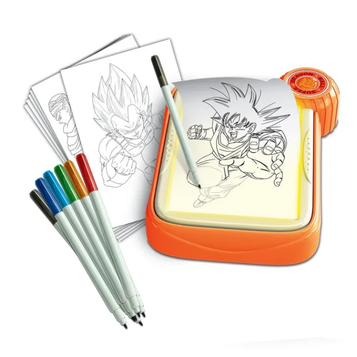 Clementoni Ardoises Magiques|Tableau lumineux - Dragon Ball