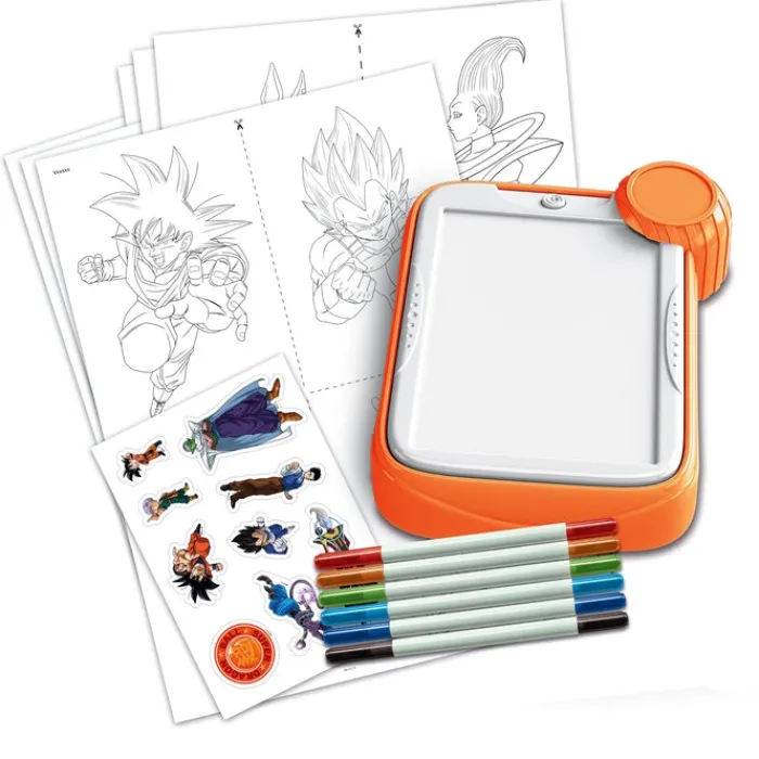 Clementoni Ardoises Magiques|Tableau lumineux - Dragon Ball