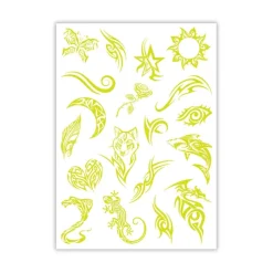 Clementoni Beauté Et Maquillage|Tattoo Glow in the dark