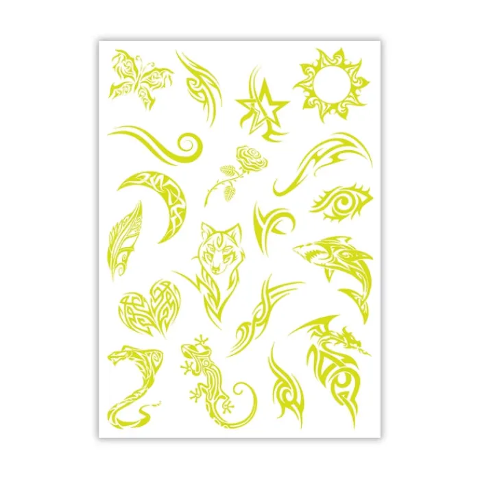Clementoni Beauté Et Maquillage|Tattoo Glow in the dark