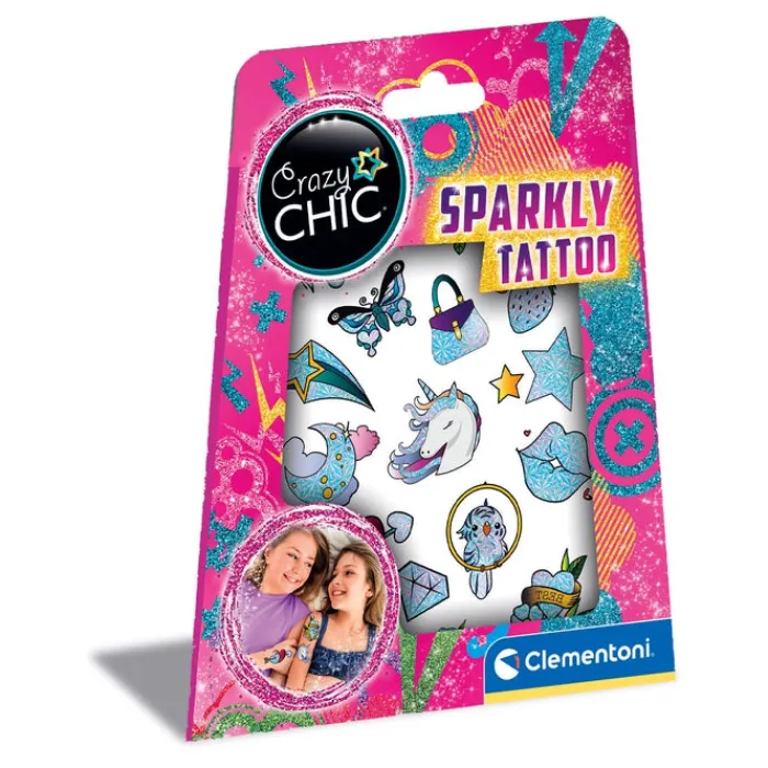 Clementoni Beauté Et Maquillage|Tattoo Sparkly