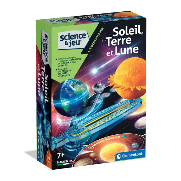 Clementoni Science Classique|Terre, Lune et Soleil