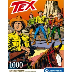 Clementoni Football|Vintage|Tex - 1000 pièces