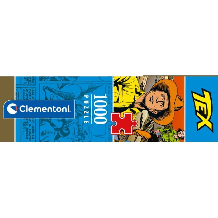 Clementoni Football|Vintage|Tex - 1000 pièces