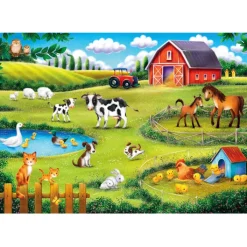 Clementoni Cartes|Illustrations|The Animal Farm - 30 pièces