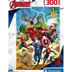 Clementoni Cartes|The Avengers - 300 pièces