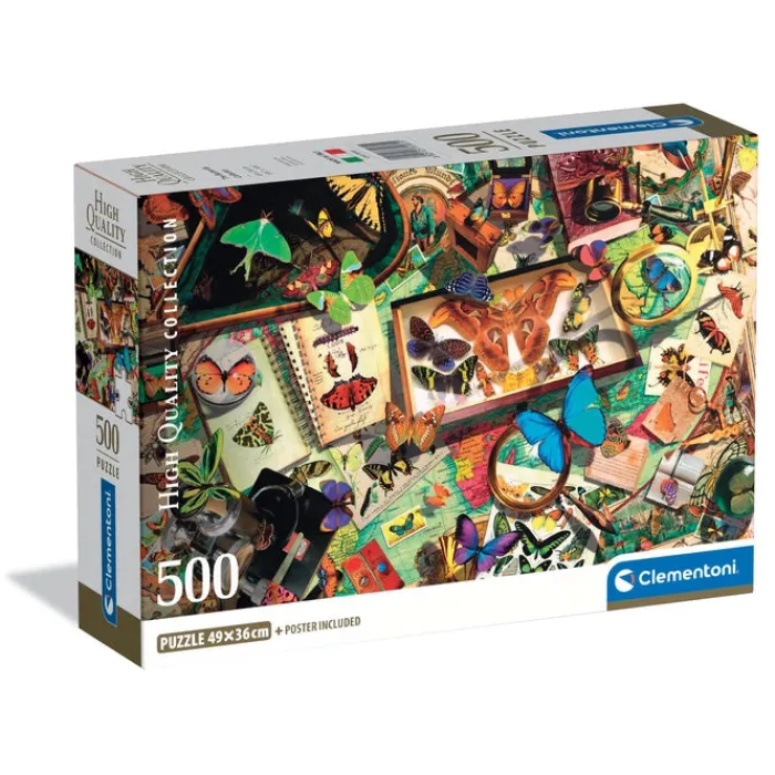 Clementoni Football|Vintage|The Butterfly Collector - 500 pièces