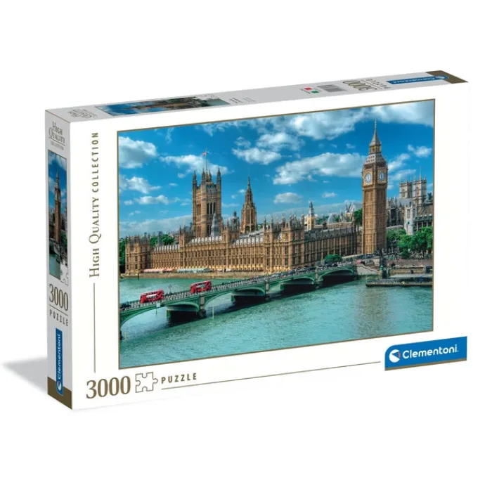 Clementoni Football|Vintage|The Houses Of Parliament - 3000 pièces