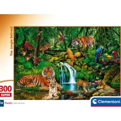 Clementoni Cartes|Animaux|The Jungle Retreat - 300 pièces