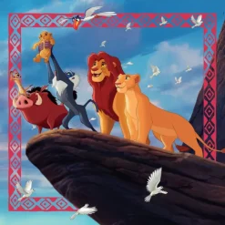 Clementoni Cartes|Personnages Disney|The Lion King - 3x48 pièces