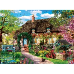Clementoni Football|Vintage|The Old Cottage - 1000 pièces