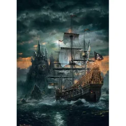 Clementoni Football|Vintage|The Pirates Ship - 1500 pièces
