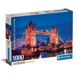 Clementoni Football|Vintage|Tower Bridge At Night - 1000 pièces