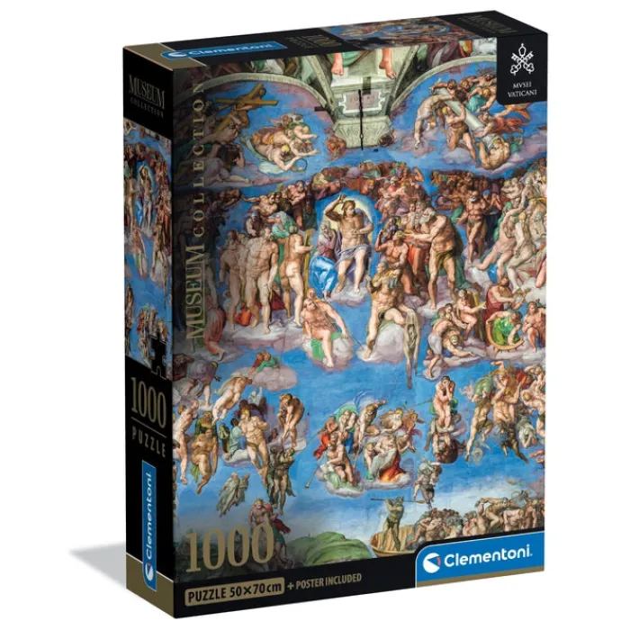 Clementoni Football|Vintage|Vaticani - Universal Judgement - 1000 pièces