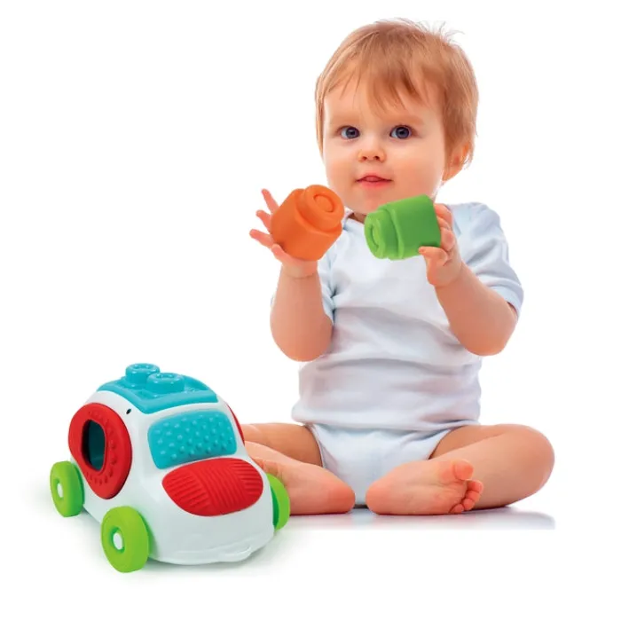 Clementoni Cubes Souples Clemmy|Voiture sensorielle Clemmy