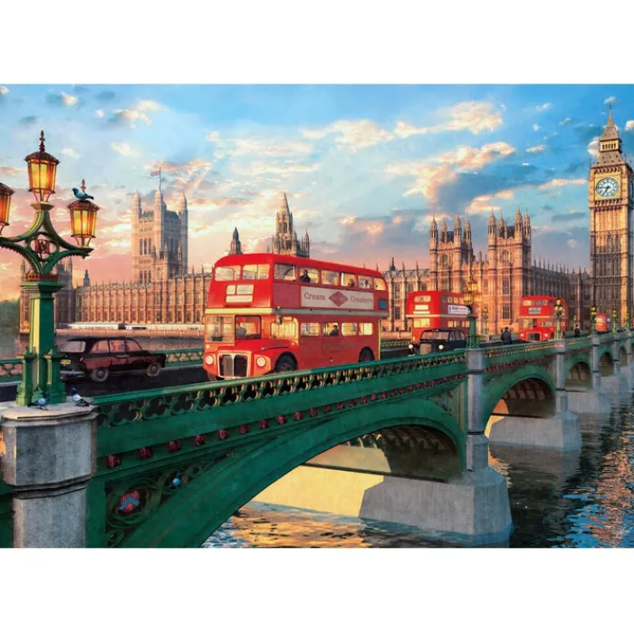 Clementoni Football|Vintage|Westminster Bridge - 500 pièces