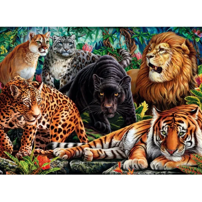 Clementoni Football|Vintage|Wild Cats - 500 pièces