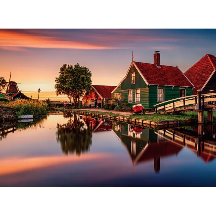 Clementoni Football|Vintage|Zaanse Schans - 1500 pièces